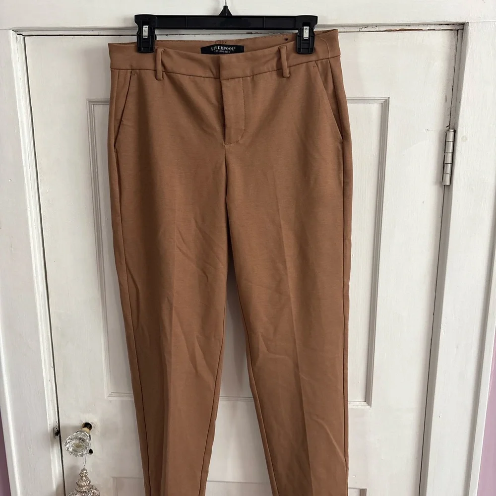 Liverpool Tan Dresspants - Picture 1 of 3